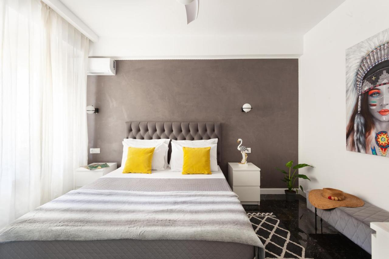Seaside Apartment By Flisvos Marina Athen Exterior foto